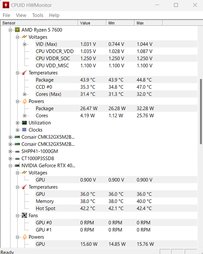 HWMonitor